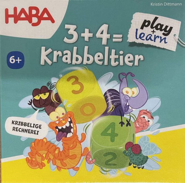3 + 4 = Krabbeltier